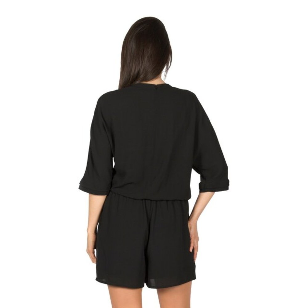New Harve Benard Navy Blue Romper Size S